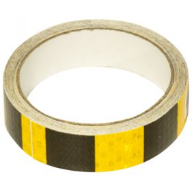Eagle Self Adhesive Reflective Tape Type Yellow / Black - 5m x 25mm (Y011RBYA)