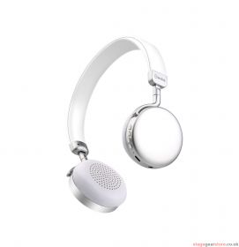 Discontinued av:link NEO-SLV Metallic Bluetooth Headphones  Silver - 100.566UK