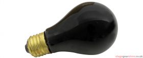 Qtx Black light bulb, ES, 75W - 160.011UK