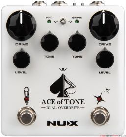 Nux Ace of Tone Dual Overdrive Pedal 173.376UK