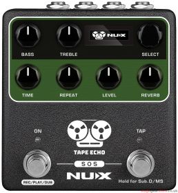 Nux Tape Echo Effect Pedal 173.382UK