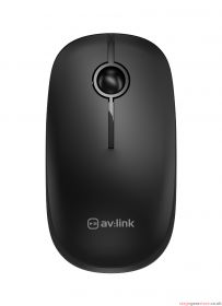 av:link 2.4G Ultra-Slim Silent Wireless Mouse - 500.010UK