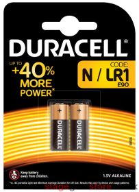 Duracell Duracell Battery LR1 2 Pack 656.987UK