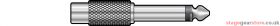 Qtx Adaptor 6.3mm Mono Jack Plug - RCA Socket - 757.141UK