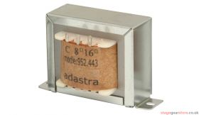 Adastra T30-V 100V line transformer, 1.9, 3.75, 7.5, 15, 30W - 952.443UK