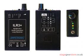 Ampetronic ILR3+ Receiver with Field Strength Indicators & Headset