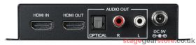 CYP AU-11CD-4K22 HDMI Audio De-embedder (up to 5.1), built-in Repeater UHD HDCP2.2 HDMI