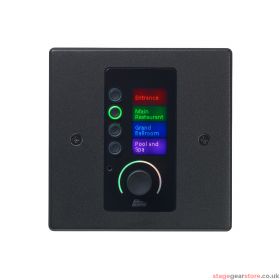 BSS EC-4BV, Black, Ethernet Controller with 4 Buttons and Volume Control
