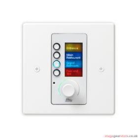 BSS EC-4BV, White, Ethernet Controller with 4 Buttons and Volume Control