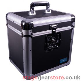 SoundLAB Euro Style Album LP Record Case for up to 70 Records. Colour Black