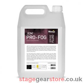 JEM Pro Fog Fluid Quick Dissapating 5 litres (DX Mix)