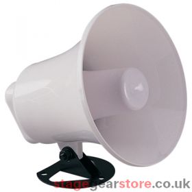 Eagle White 15w 8 ohm Round Horn Speaker