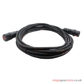 32A Male to 32A Female extension Lead, 415v, 3 phase, 6mm, 5 core, 15m